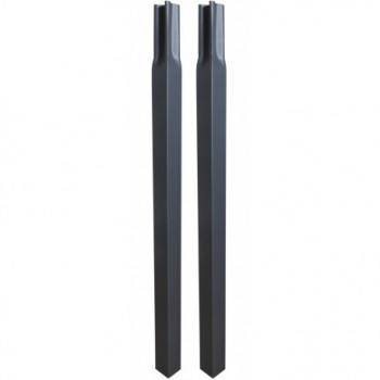 Fixation pour arche premium - Pack 2 pieds à enfoncer - Anthracite