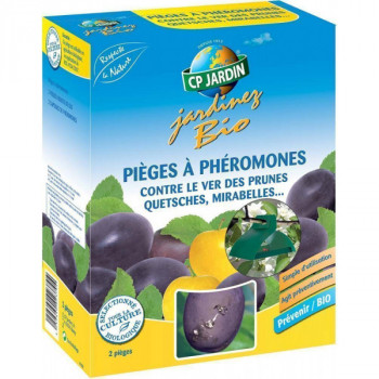 Pièges à phéromone contre le ver des prunes