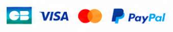 Carte bancaire, Visa, Mastercard, PayPal